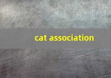 cat association